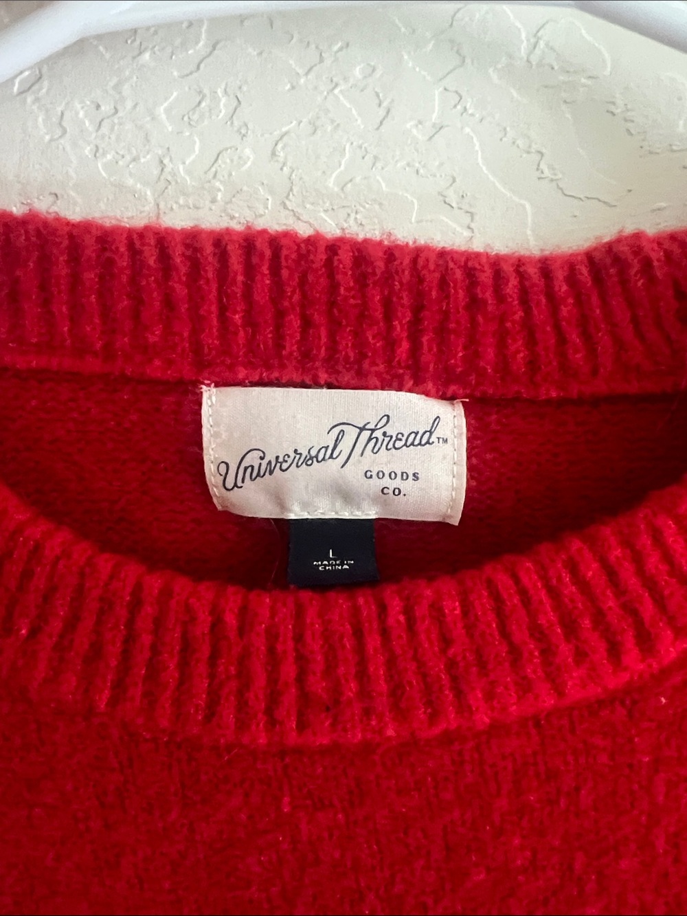 Universal Thread Red Crewneck Sweater - Picture 2 of 2